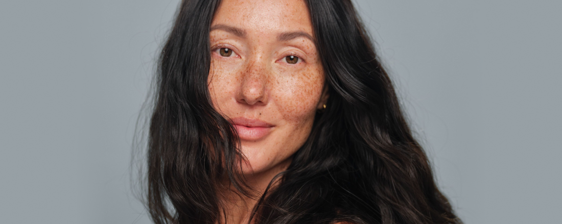 Woman with dark hair
