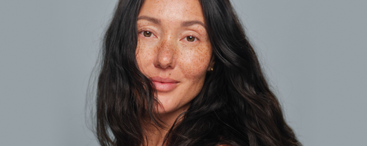 Woman with dark hair